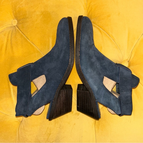 Splendid denim blue suede booties - Picture 4 of 14